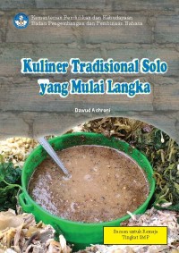 Image of Kuliner Tradisional Solo yang Mulai Langka