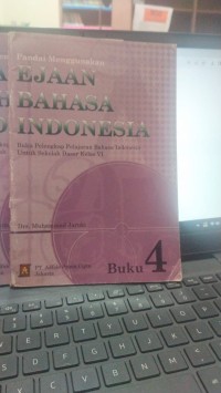 Image of Ejaan Bahasa Indonesia Kelas VI