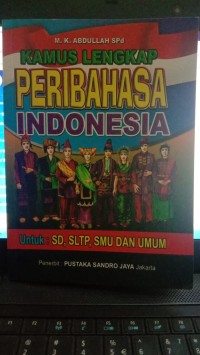 Image of Kamus lengkap Peribahasa Indonesia