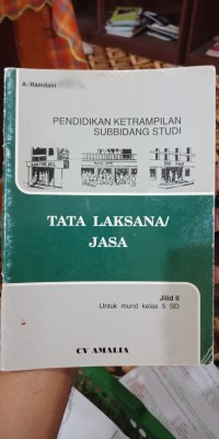 Image of Tata laksana jasa