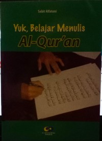 Image of Yuk, Belajar Menulis Al-Qur'an